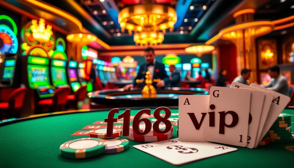 Experience high-stakes gaming at the f168 vip casino, where luxury meets excitement in every hand dealt.