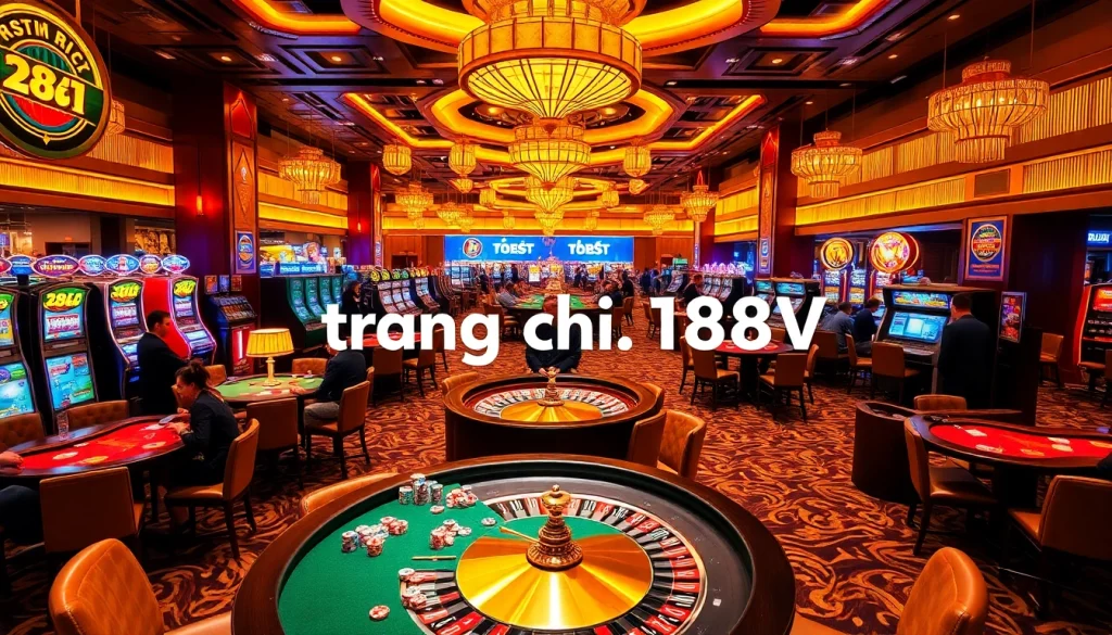 Experience the thrill of play at trang chủ 188V with vibrant casino action including poker and roulette.