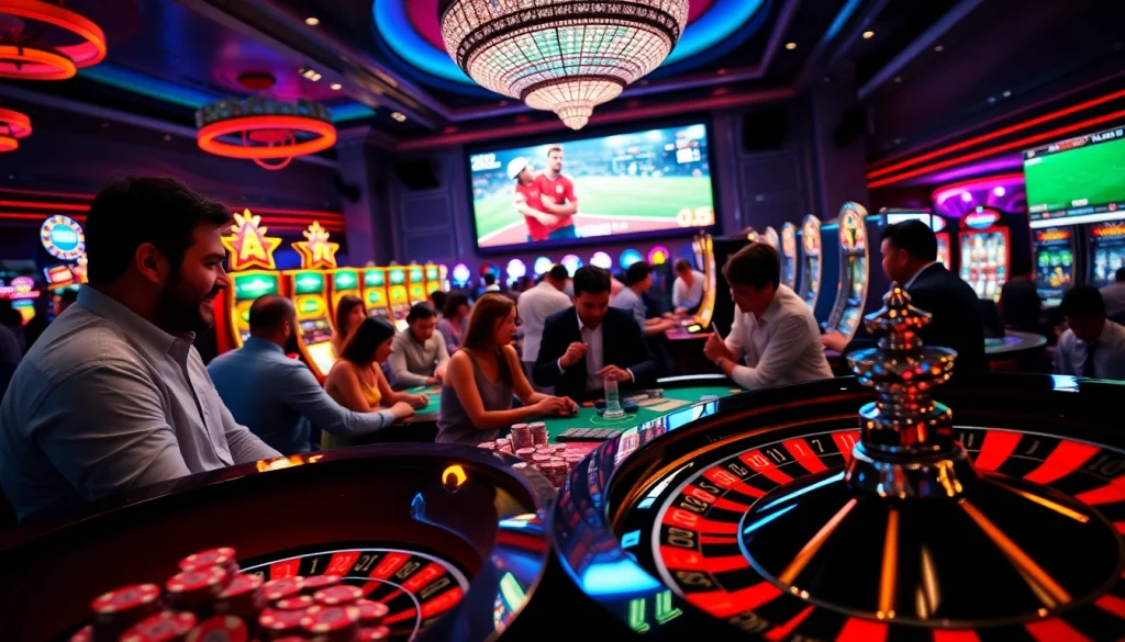 Experience the thrill of gambling with trực tiếp bóng đá VanKhanhTV at a vibrant casino, where excitement meets entertainment.